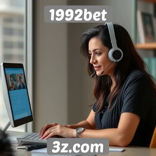Suporte ao cliente e atendimento no 1992bet